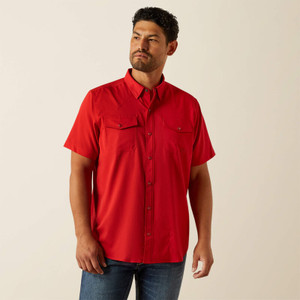 Venttek Western Fitted Snap Short Sleeve Shirt by Ariat Venttek Western Fitted Snap Short Sleeve Shirt by Ariat