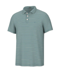 Intercoastal Polo Shirt in Mallard and Bay by Heybo Intercoastal Polo Shirt in Mallard and Bay by Heybo
