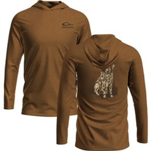 Old School Lab Long Sleeve Tee Hoodie by Drake Waterfowl Old School Lab Long Sleeve Tee Hoodie by Drake Waterfowl