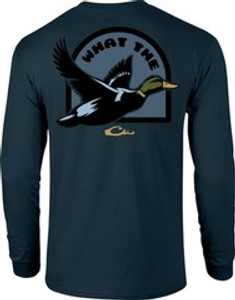 What The Duck Long Sleeve Tee by Drake Waterfowl What The Duck Long Sleeve Tee by Drake Waterfowl