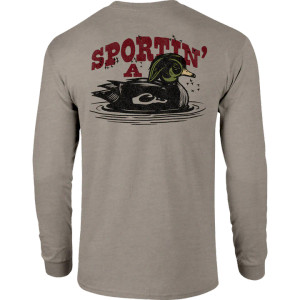 Men's Sportin A Woodie Long Sleeve Graphic Tee Shirt by Drake