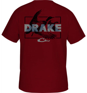 Men's Overlay Short Sleeve Tee Shirt by Drake