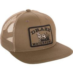 Waxed Cotton Dog Patch Mesh Hat by Drake Waterfowl Waxed Cotton Dog Patch Mesh Hat by Drake Waterfowl