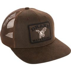 Waxed Cotton Duck Patch Hat by Drake Waterfowl Waxed Cotton Duck Patch Hat by Drake Waterfowl