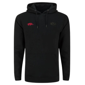 Men's Three End Arkanasa Razorback Logo Hoodie by Drake
