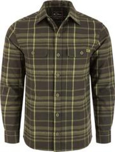 Legacy Flannel Long Sleeve Plaid Shirt by Drake Waterfowl Legacy Flannel Long Sleeve Plaid Shirt by Drake Waterfowl