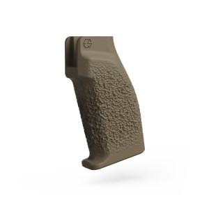 AR Pistol Grip with Coarse Texture in Field Dark Earth by Edgar Sherman Design AR Pistol Grip with Coarse Texture in Field Dark Earth by Edgar Sherman Design
