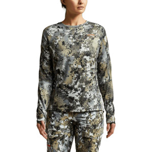 Womens Core Light Weight Crew Long Sleeve Shirt by Sitka Womens Core Light Weight Crew Long Sleeve Shirt by Sitka