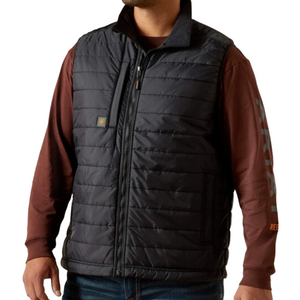 Rebar Cordura Ripstop Lightweight Insulated Vest in Black by Ariat Rebar Cordura Ripstop Lightweight Insulated Vest in Black by Ariat