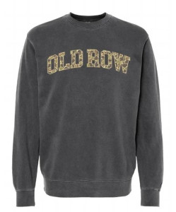 Camo Crewneck in Black by Old Row