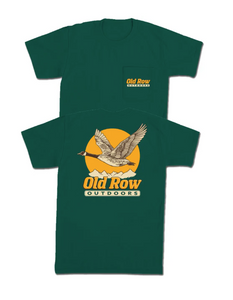 Oldrow Outdoors Goose short sleeve Pocket Tee in Blue Oldrow Outdoors Goose short sleeve Pocket Tee in Blue