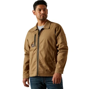 Men's Rebar Made Tough Khaki Shop Jacket by Ariat