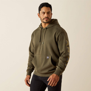 Ariat Lightweight Logo Hoodie in Grape Leaf. Ariat Lightweight Logo Hoodie in Grape Leaf.