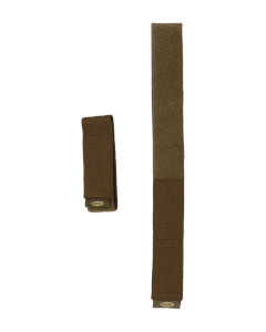 Banded Heritage Ankle Garter in Marsh Brown Banded Heritage Ankle Garter in Marsh Brown