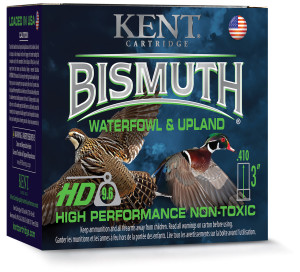 KENT WaterFowl & Upland 1,150 fps 410 Gauge 3" 9/16 oz. #4 Bismuth Shot Shotgun Ammunition KENT WaterFowl & Upland 1,150 fps 410 Gauge 3" 9/16 oz. #4 Bismuth Shot Shotgun Ammunition