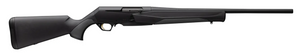 Browning BAR MK3 Stalker .243 Winchester Semi-Auto Hunting Rifle full view with matte blued barrel and black composite stock