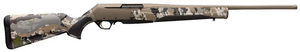 Browning BAR MK3 .270 Winchester Semi-Auto Hunting Rifle full view with Smoked Bronze Cerakote barrel and OVIX Camo composite stock