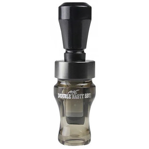 Black/Smoke Double Cross Acrylic/Poly Duck Call by Buck Gardner Black/Smoke Double Cross Acrylic/Poly Duck Call by Buck Gardner