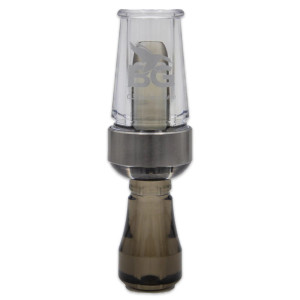 Clear/Smoke C3 Double Reed Duck Call by Buck Gardner Clear/Smoke C3 Double Reed Duck Call by Buck Gardner