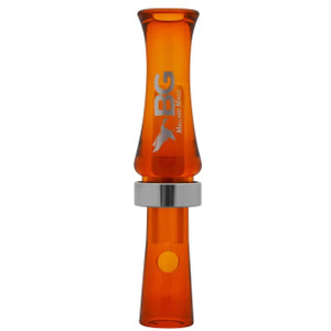 Clear/Bourbon Magic Mallard Poly Duck Call by Buck Gardner Clear/Bourbon Magic Mallard Poly Duck Call by Buck Gardner