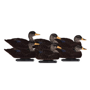 Dakota Decoy X-TREME Fully Flocked Black Ducks Dakota Decoy X-TREME Fully Flocked Black Ducks