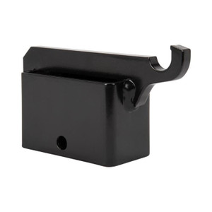 EZ Aim Steel Gong Shooting Target Hanging Hook For 2" x 4" Mount in Black by Allen Company EZ Aim Steel Gong Shooting Target Hanging Hook For 2" x 4" Mount in Black by Allen Company