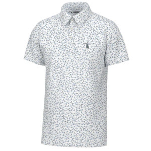 Men's Dirty Myrtle Polo Short-Sleeve T-Shirt in Duck Dog by Local Boy Men's Dirty Myrtle Polo Short-Sleeve T-Shirt in Duck Dog by Local Boy