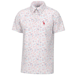 Men's Dirty Myrtle Polo Short-Sleeve T-Shirt in Tailgate by Local Boy Men's Dirty Myrtle Polo Short-Sleeve T-Shirt in Tailgate by Local Boy