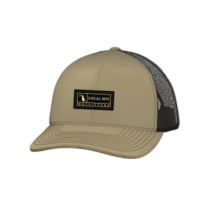 Youth Woven Label Trucker Hat by Localboy Youth Woven Label Trucker Hat by Localboy