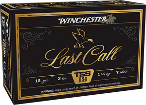 Winchester Last Call 1,500 fps 12 Gauge 3" 1-1/4 oz. #7 TSS Shotgun Ammunition