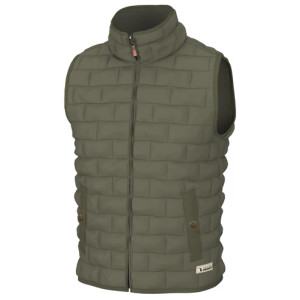 Men's Brick Quilted Vest by Local Boy Men's Brick Quilted Vest by Local Boy