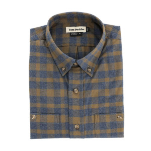 Men's Dixon Brushed Cotton Twill Long-Sleeve Shirt by Tom Beckbe Men's Dixon Brushed Cotton Twill Long-Sleeve Shirt by Tom Beckbe