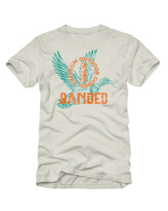 Letterpress Mallard Short Sleeve Tee by Banded