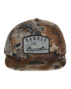 Men's LOST Hunting Club Logo Snapback Hat by Banded