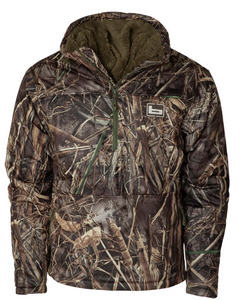 ChillShield Insulated Pullover Quarter Zip Jacket by Banded