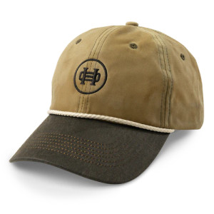 Icon Embroidered Waxed Hat by Heybo