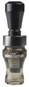 Acrylic and Polycarbonate Double Cross Double Reed Duck Call by Buck Gardner