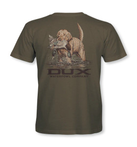 Men's Double Drake Retriever Graphic Short Sleeve Tee Shirt by Dux Waterfowl