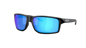 Gibston XL Sunglasses with Matte Black Frames and Prizm Sapphire Lenses by Oakley