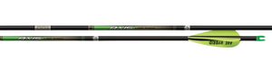 4mm Axis Long Range Match Grade Arrow with 3 Inch Hybrid Fletchings by Easton Archery