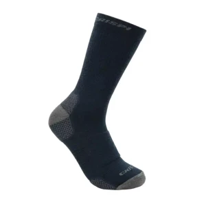 Dark Navy Ridge 3/4 Lightweight Crew Socks by Crispi