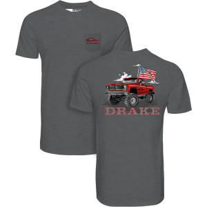 Youth Americana Truck Short Sleeve Graphic Tee Shirt by Drake