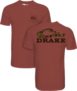 Stacked Logo Old School Short Sleeve Tee Shirt by Drake