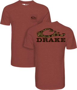 Men's Stacked Logo Old School Short Sleeve Graphic Tee Shirt by Drake