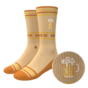 The Barley Pop Crew Sock by Shinesty