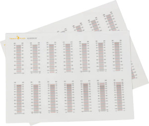 8 Sheet Left Handed Replacement Universal Sight Tapes by Trophy Ridge