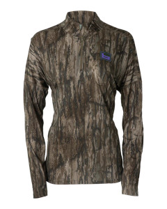 Women's Tec Stalker Camo Half Zip by Banded
