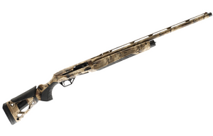 Beretta AX800 Suprema 12 Gauge Semi-Auto Shotgun 28-inch Steelium Pro barrel Gore Optifade Marsh camo finish open water layout blind duck hunting shotgun with B-LINK Pro gas system Kick-Off Pro recoil reduction optics-ready polymer receiver and fully adjustable fit system