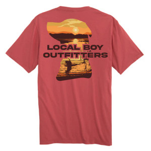 Lab and Lake Short Sleeve Tee Shirt by Local Boy