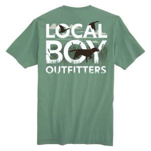 Text and Tail Short Sleeve Tee Shirt by Local Boy